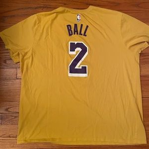Lonzo Ball Nike Lakers Shirt (XXL)